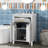 Pelaga 24"Bathroom Vanity Combo With Ceramic Sink