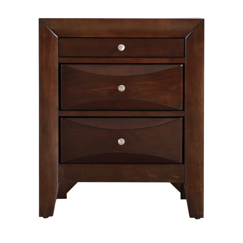Table de chevet pour tout espace, cappuccino, Brun