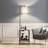 Zulfa 62" Dimmable Table Floor Lamp with USB & Type-C Port, End Table with Lamp for Living Room