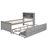 Platform Bed With Storage Headboard