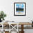 Ashantia Black Wood Picture Frame with Mat-1294000993