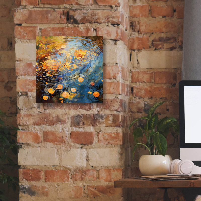 «Autumn Nostalgia 1 of 4» par Cameron Gray, art mural sur toile, H 12 po x l 12 po x P 0,75 po