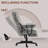 Executive Office Chair, 400LBS Big And Tall Office Chair With Foot Rest, Microfiber Computer Desk Chair With Lumbar Support, Reclining Function And Wide Seat-1268355811