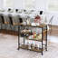 Wood Bar Cart