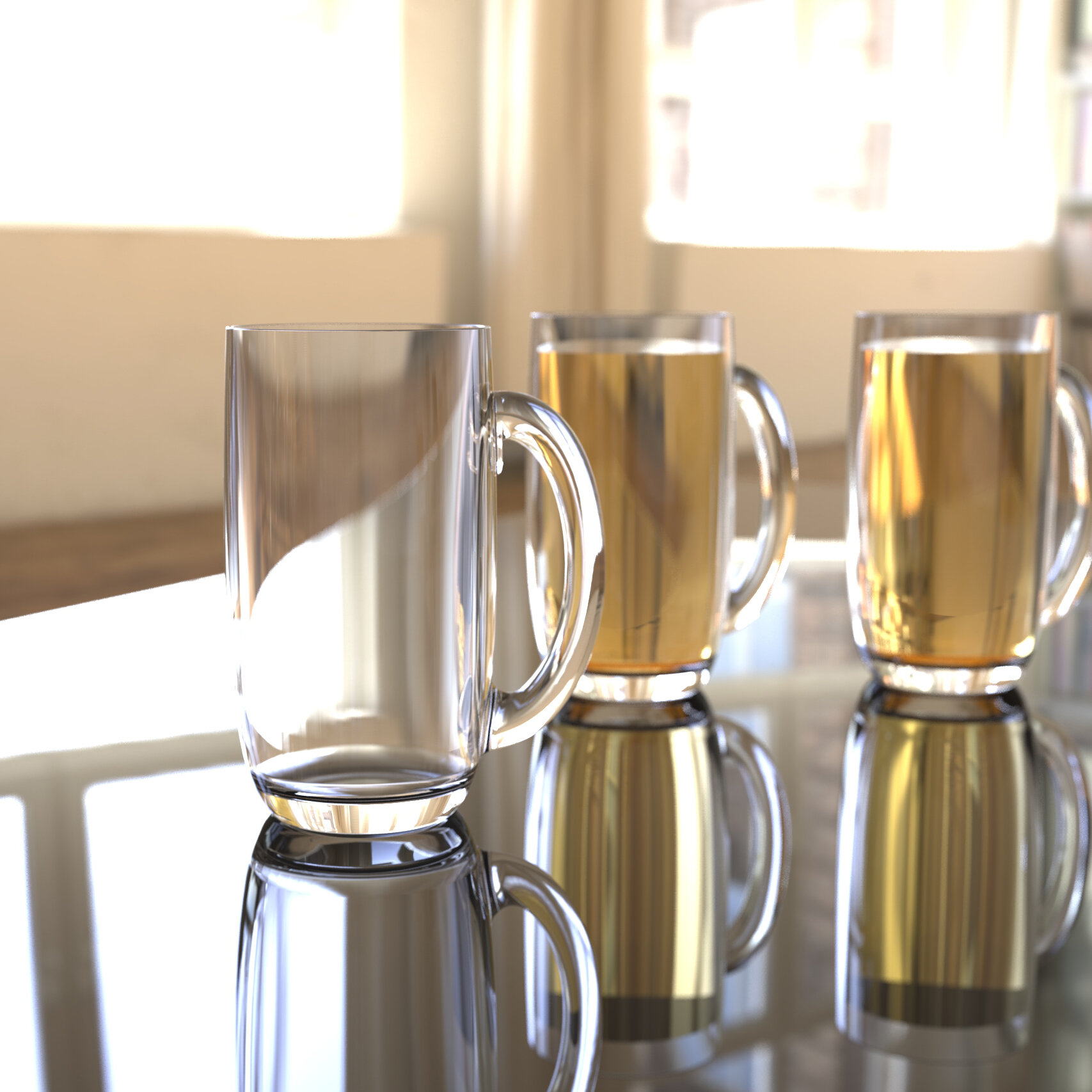 Acrylic Beer Mug