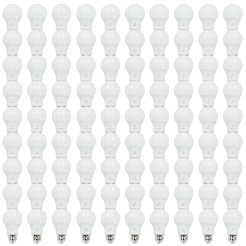 Soft White Dimmable LED A19 Light Bulb, 100W Equivalent