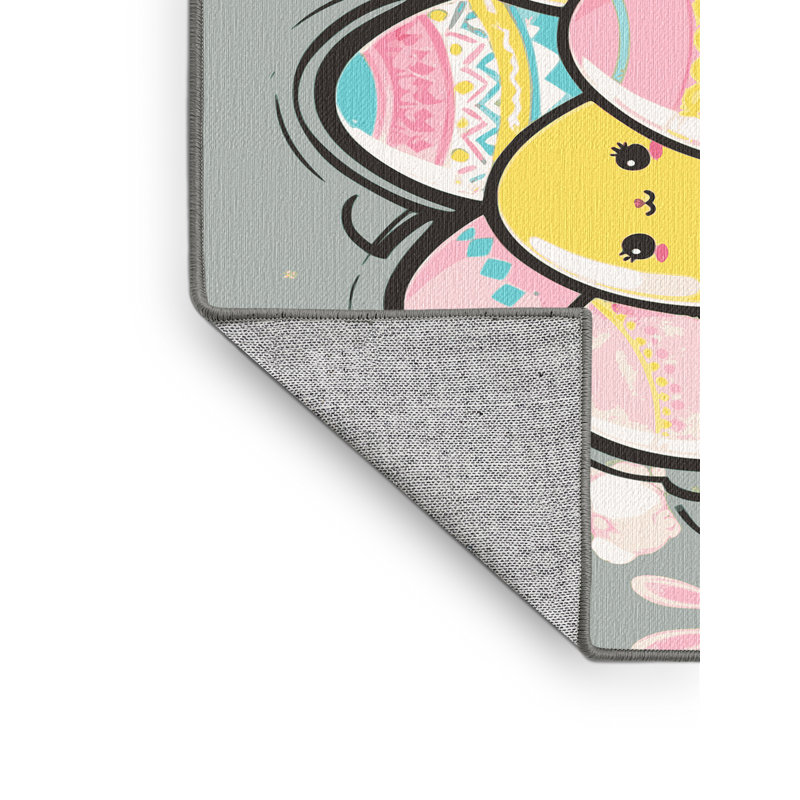 Ginza Six Washable Easter Spring Holiday Rug, Rectangle 2' x 3'
