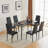 Krithik Metal Base Dining Table