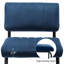 Tabouret de bar / tabouret de bar en velours capitonné à dossier bas Anatolii (ensemble de 4)-130899576-130899579