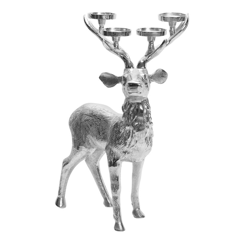 Metal Tabletop Candelabra
