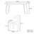 Vintage high-end rectangular dining table set-104015405