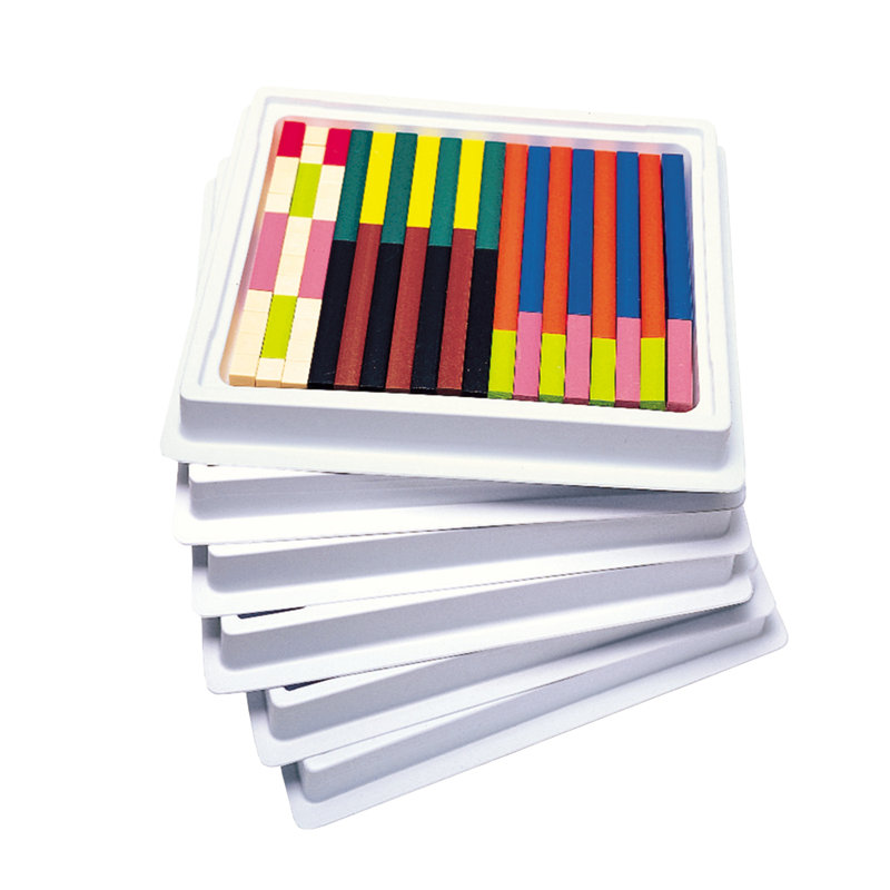 Cuisenaire tiges en plastique multi-paquet