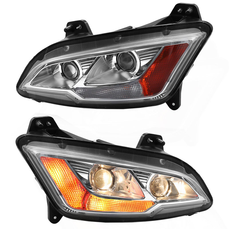 Halogen Headlights Assembly Compatible With Peterbilt 579 2022+ Driver Side