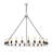 Habibe 24 - Light Dimmable Wagon Wheel Chandelier