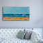  «Just A Day At The Beach 2» par Jan Weiss, art mural sur toile, 60 po x 30 po