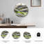 Horloge murale en verre-125045425