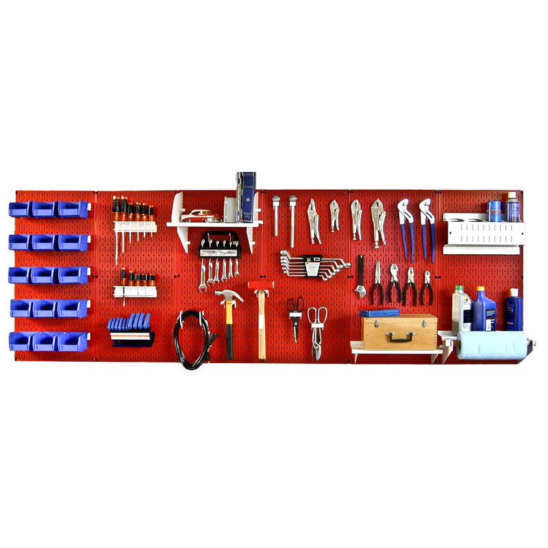 Ensemble 32 "x 96" Vergara, Rouge et blanc