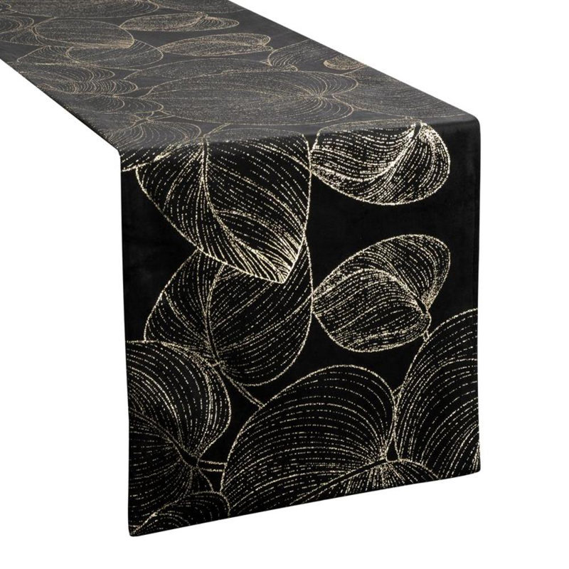 Hollenberg, Black, 35cm W x 140cm L