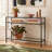 Marissa 42'' Glass Top Console Table-696793383