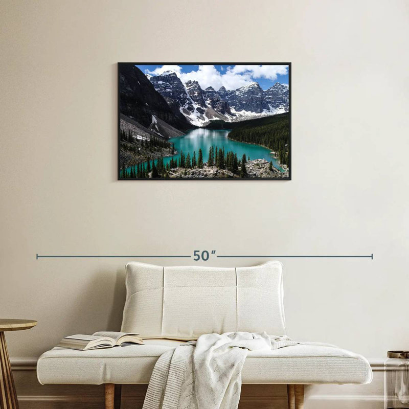 Paysage d'Alvord Lake Louise, H 21 po x l 31 po