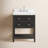 Quartz Single Vanity with Ceramic Sink -800622766-776586035