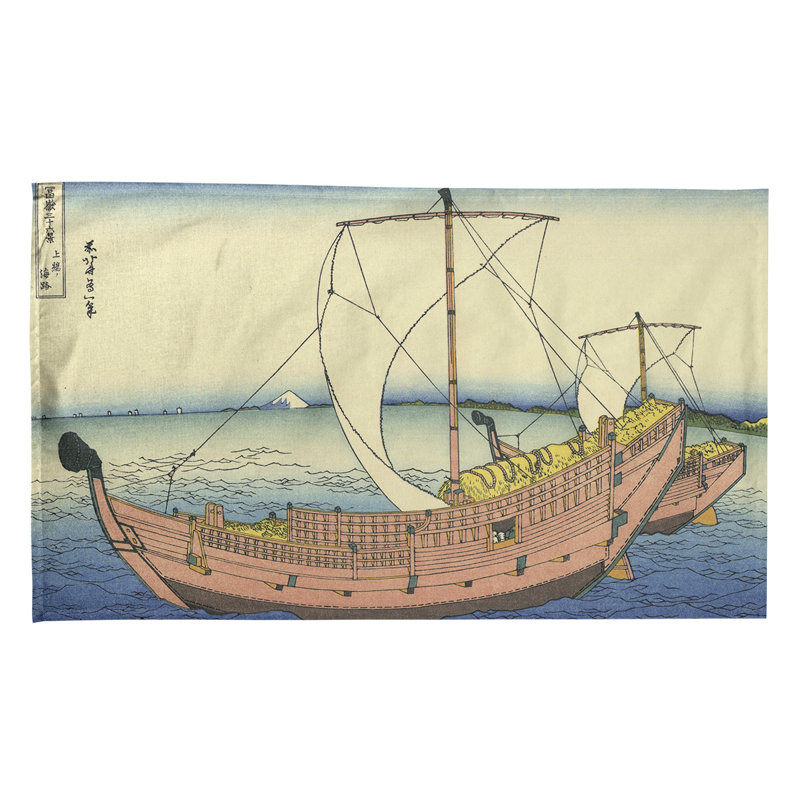 Hague Tea Towel Kitchen Towel, Cotton Twill, Sea