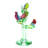 Handmade Glass Bird Figurine / Sculpture Decorative Object