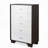Drawer Dresser, White 5-Drawer Chest
