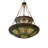Fleur-de-lis 14 - Light Dimmable Tiered Chandelier