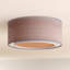 Elanna Cotton / Cotton Blend Flush Mount