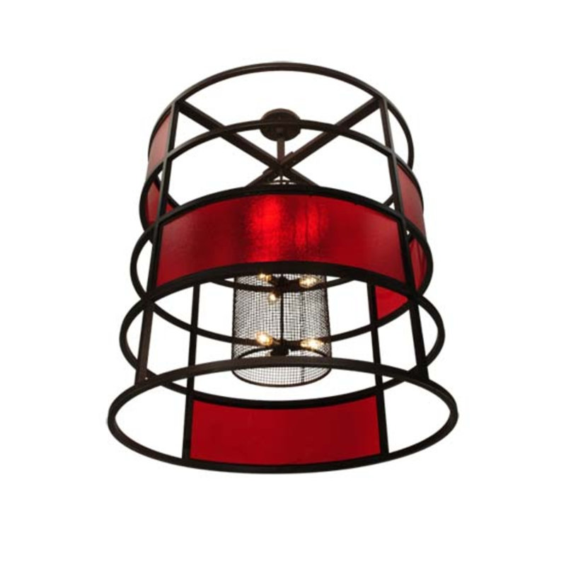 Lustre cage à 9 lumières Aliyahna