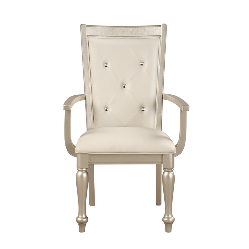 Adrianna 18.5'' H Tufted Upholstered Armchair