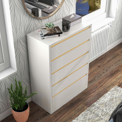 Molteese 31.25'' W 5 - Drawer Dresser