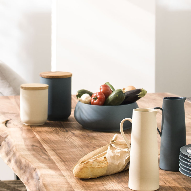 Bahia Sandstone Salad Bowl, Blue