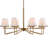 Aurthur 8 - Light Steel Classic / Traditional Chandelier