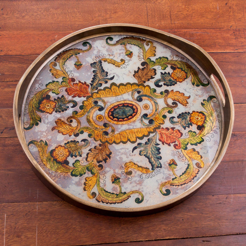 Glass Decorative Tray