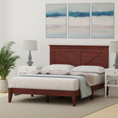 Marksbury Solid Wood Platform Bed