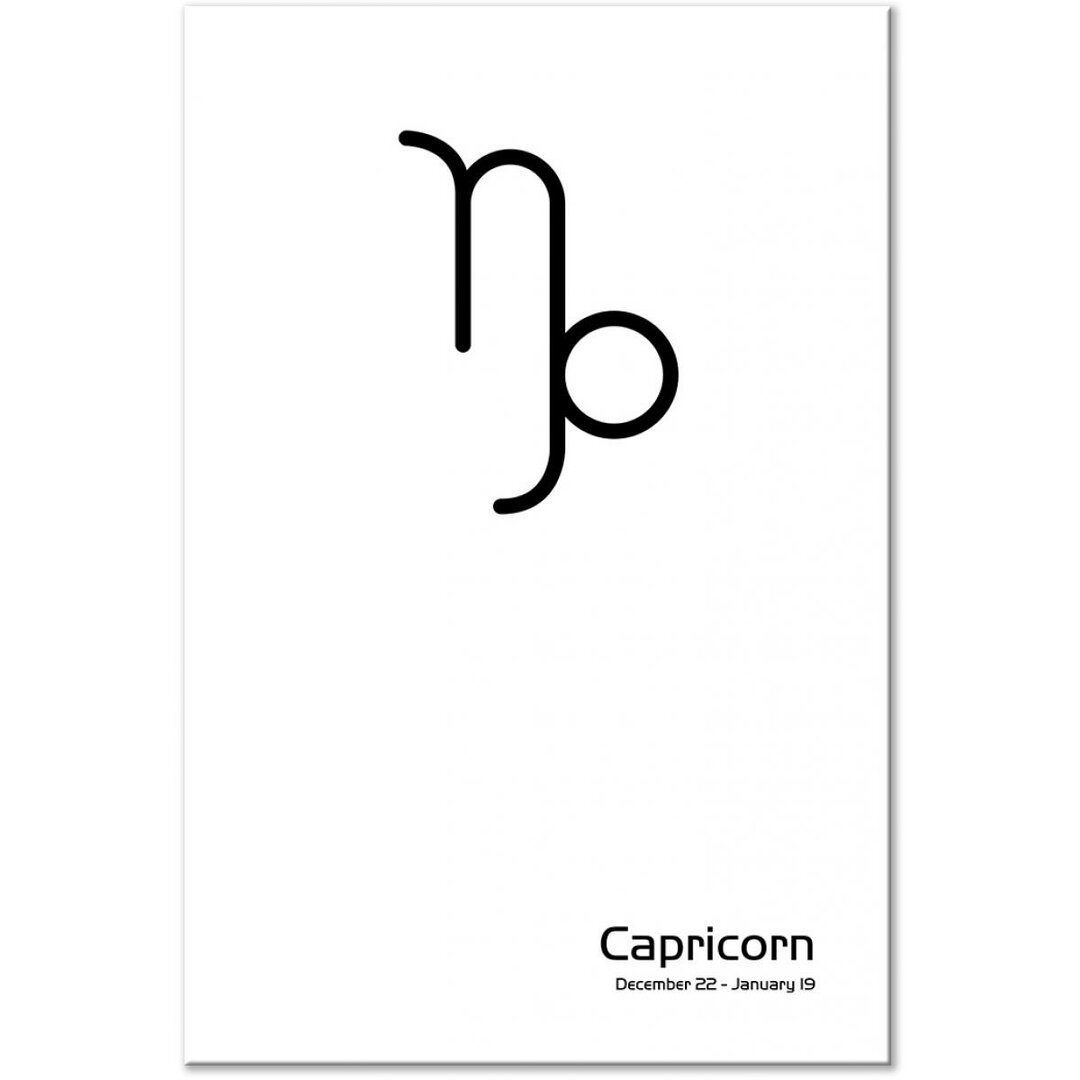 Leinwandbild Capricorn