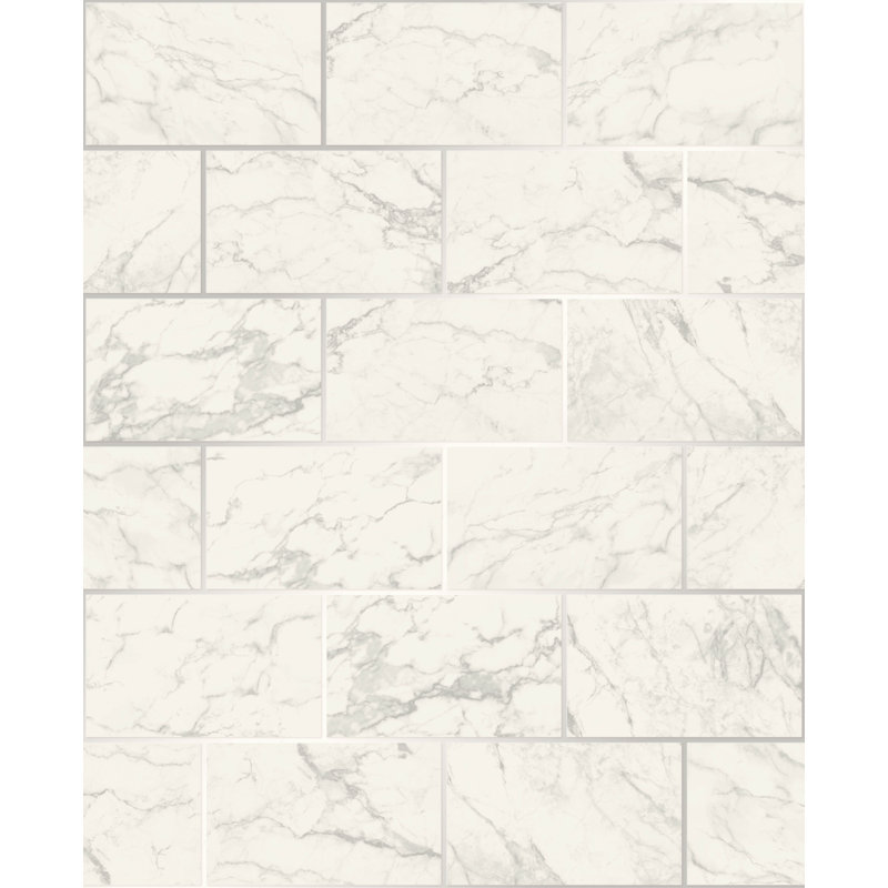 Radium 10m x 52cm Wallpaper Roll, Silver