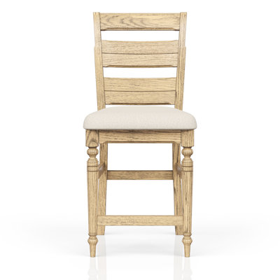 - Tabouret à dossier tonique pour comptoir, siège rembourré, pieds avant tournés et support de repose-pieds, 41,95 po de hauteur, comptoir avec finition 27,14 lb, confortable et élégant, profondeur 19,15 po