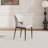 Modern 4-Leg Upholstered Gray Chair(Set of 2)