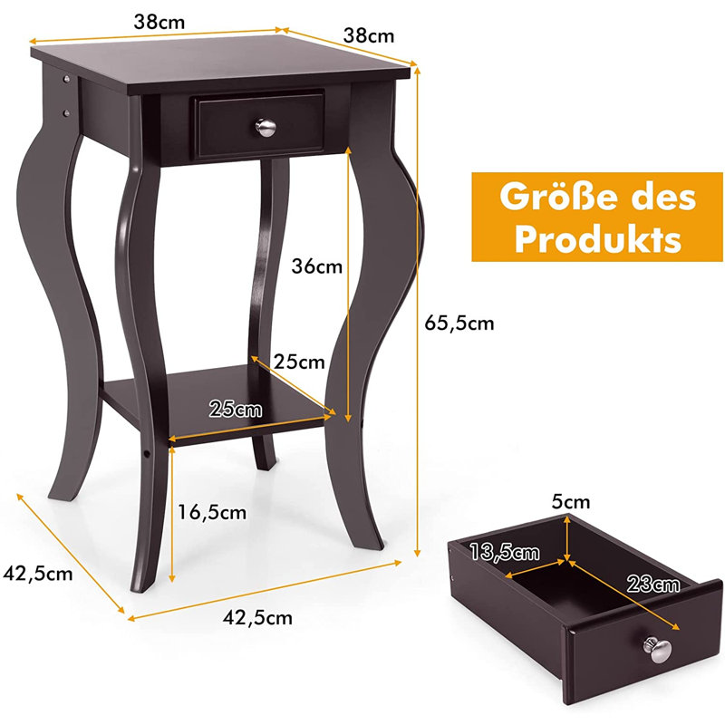 Tarango End Table, Brown
