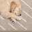 Kempst Neutral Beige Cream Dashes Area Rug-1083625144
