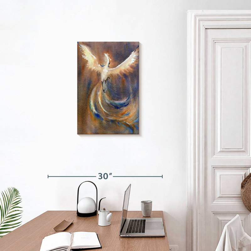Kelan Rising Phoenix, 24" H x 16" W