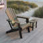 Chaise Adirondack pliante, noire-1930660650