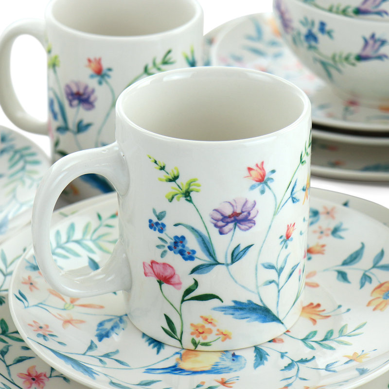 Ceramic Dinnerware Set 16 Piece - Service for 4