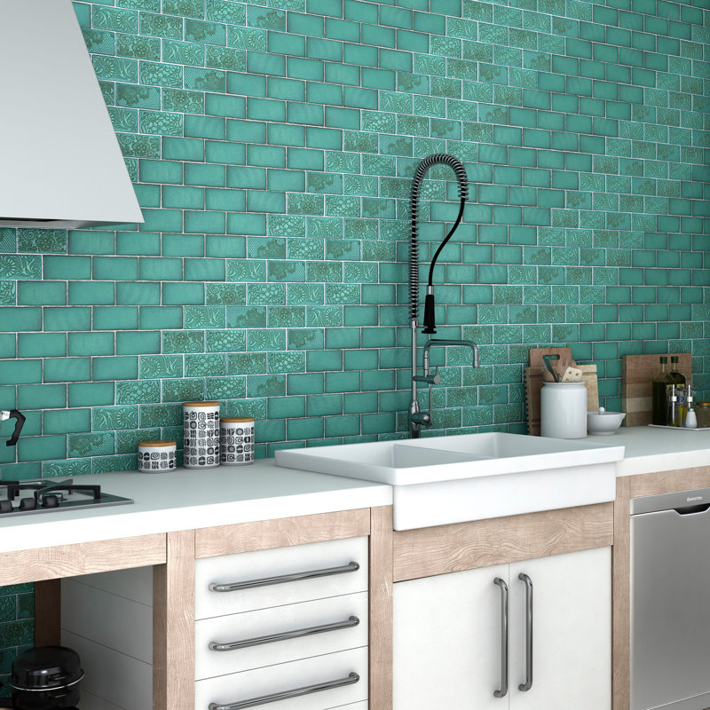 Antic Special 3" x 6" Ceramic Vintage Subway Tile, Special Milk