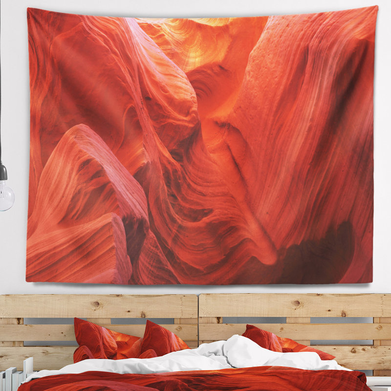 Tapisserie «Magic Colors of Antelope Canyon», H 32 po x l 39 po