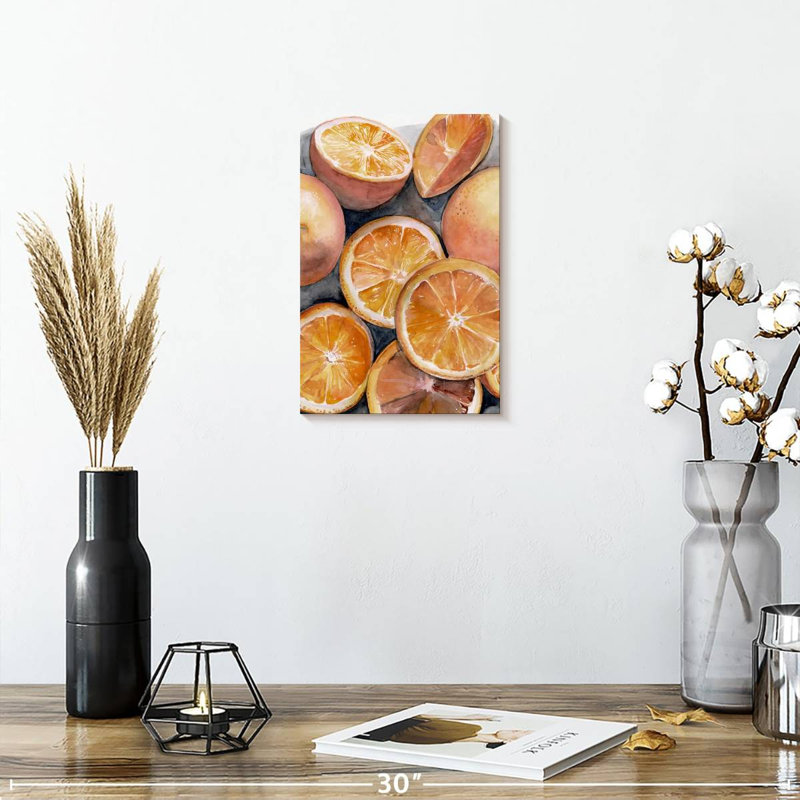 Yarlin Fruit Slices III, 12" H x 8" W