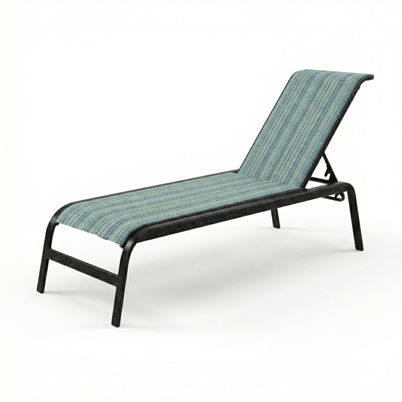 Chaise, Nova Seaglass Sling/Granite